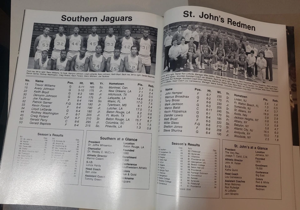 1987 NCAA Basketball Championship Program Rosemont IL 1st & 2nd Rounds DePaul - Image 3 of 3