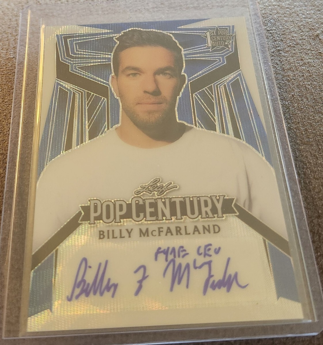 2023 Leaf Pop Century Billy McFarland Auto #13/15 Blue Wave | eBay
