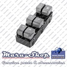 Gray Power Window Main Switch FR/LH for 11~16 Hyundai Elantra 4DR-w/AutoUP/Down