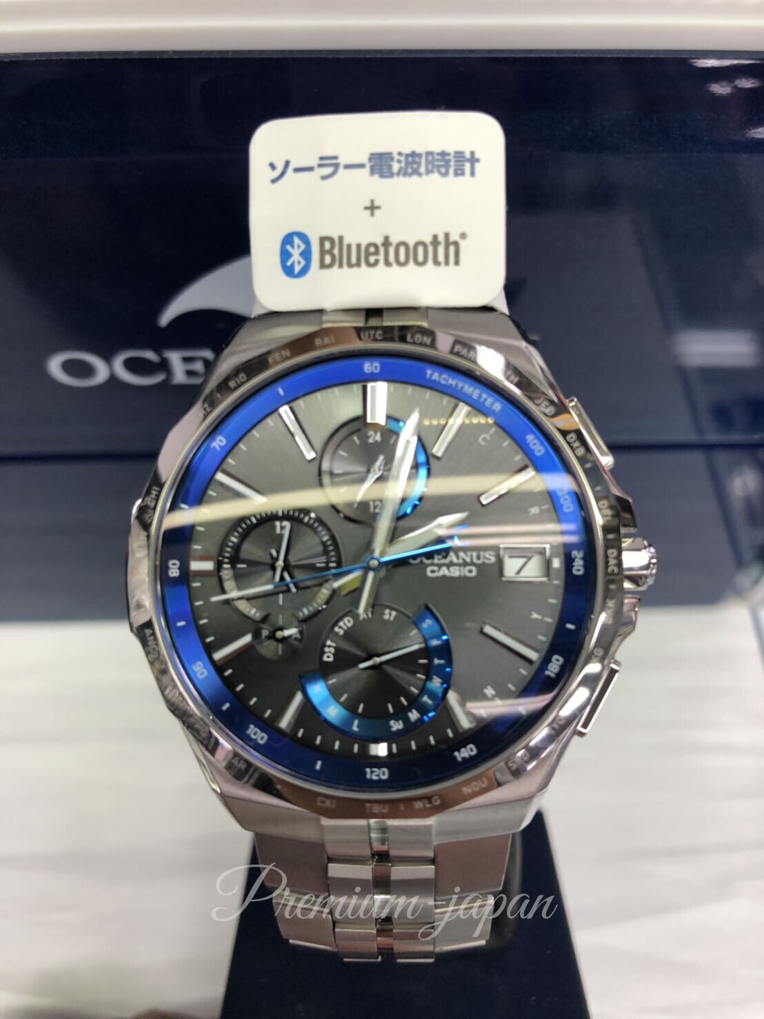 Casio OCW-S5000-1AJF OCEANUS MANTA Bluetooth Watch Japan Domestic 