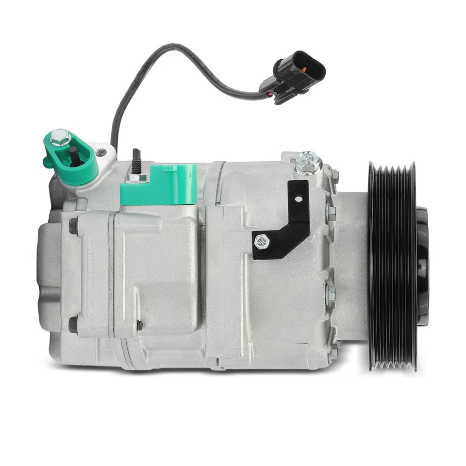 A/C Compressor with 6-Groove for Kia Sorento 2011-2015 Hyundai Santa Fe 13-18 Foto 2 de 2