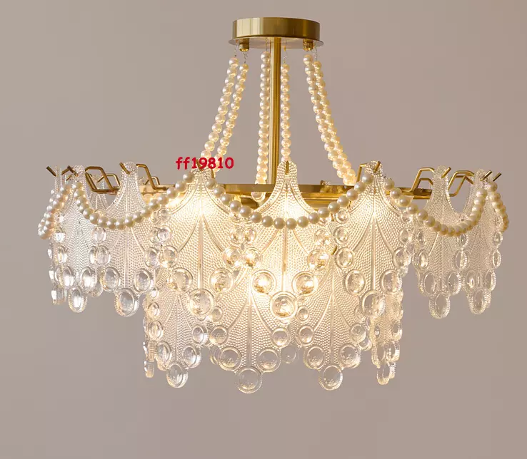 Antique gold online and crystal chandelier