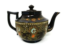 Vintage Price Bros England M&M Teapot no 100 Pottery 6in