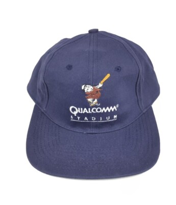 San Diego Padres Qualcomm Stadium Swinging Friar Logo Baseball Cap Hat