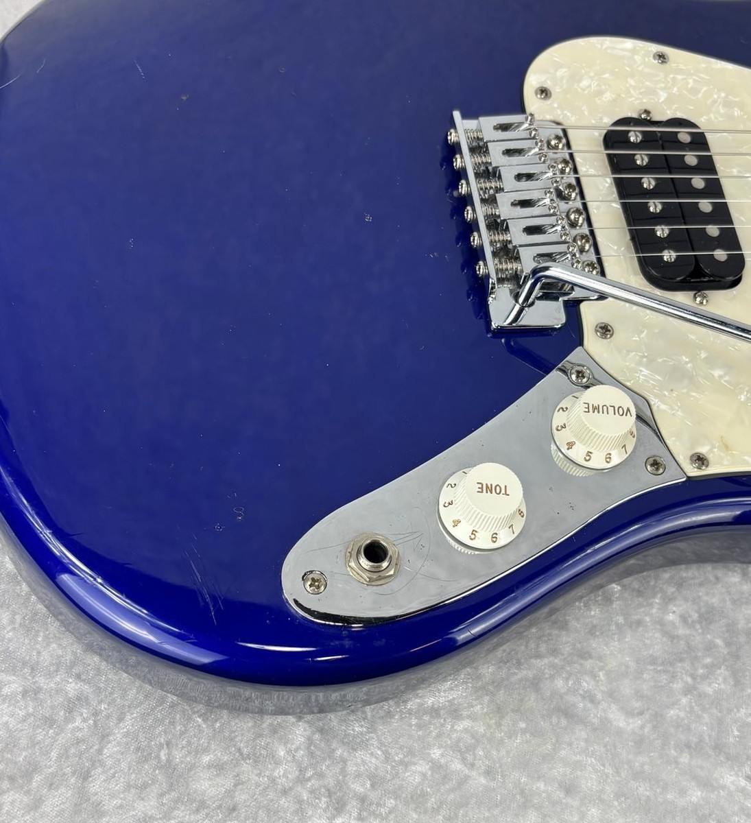 Squier Cyclone electric guitar in blue finish | eBay