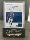 2019 Panini Encased Damien Harris Rookie Notable Emerald AUTO #/5 Patriots J10