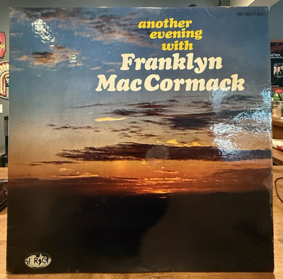 Another Evening With Frank McCormack IRL 3315 Mono LP VG+ Radio Nostalgia