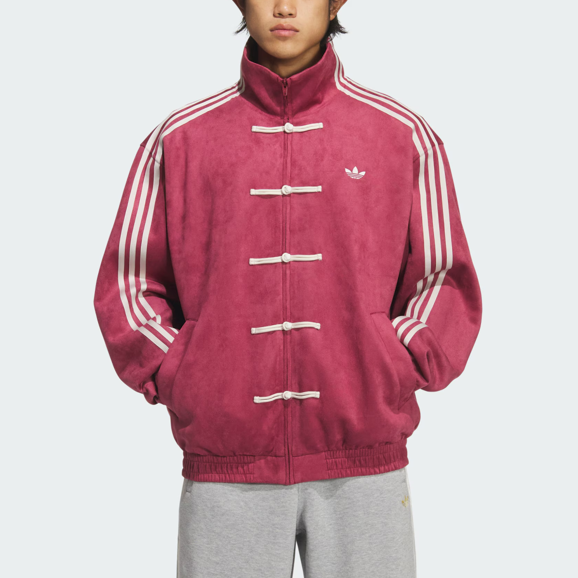 Adidas Originals CTT Chinese Track Casual Jacket KR0294 Unisex Red