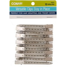 Conair Style Clip Hair Clips, 12 Ct