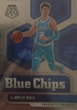 2020 Panini Mosaic Blue Chips#9 LaMelo Ball