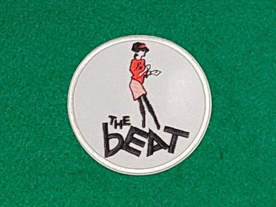 THE BEAT (a) Rockmusik Aufnäher / Bügelbild Festival Abzeichen