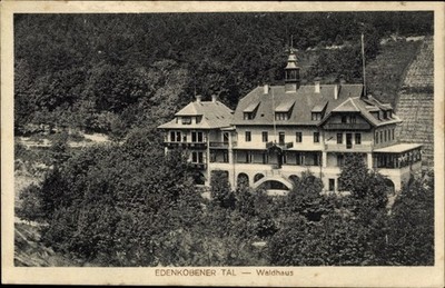 Postcard Edenkoben in the district southern wine route, view of the forest house - 10762952