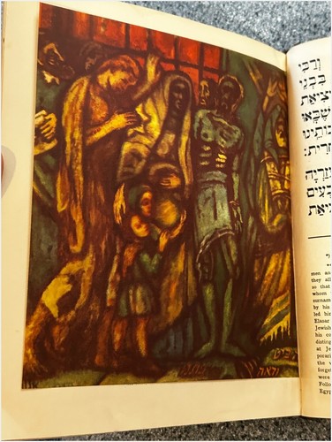 Publicación del Sinaí Hagadá Allweil Ilustraciones Israel Hebreo Inglés - Imagen 12 de 24