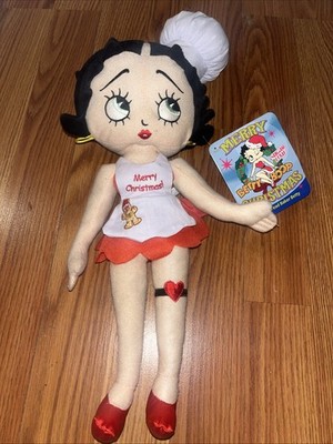 Merry Christmas, Betty BOOP, Sugar Loaf Plush Doll, Ginger Bread Bakery, 18inch