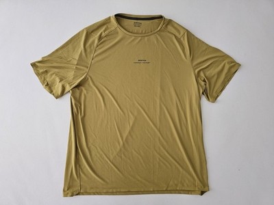 QUECHUA Wandershirt Herren kurzarm Wandern - MH500 khaki 2XL XXL T-Shirt