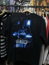 Vintage 90  s Darth Vader T-Shirt Vtg Star Wars Movie Tee XLarge