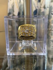 1972 Boston Bruins Stanley Cup Hockey Ring w/Showcase Cube Bobby Orr USA SHIP
