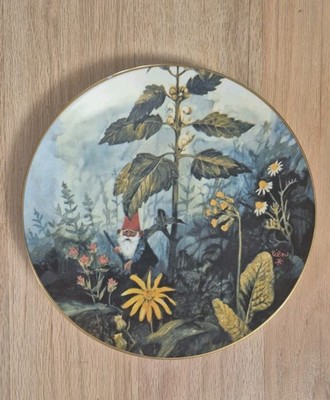  Gnome Bloom  By Rien Poortvliet, Plate Two, Summer- Gnomes Four Seasons 