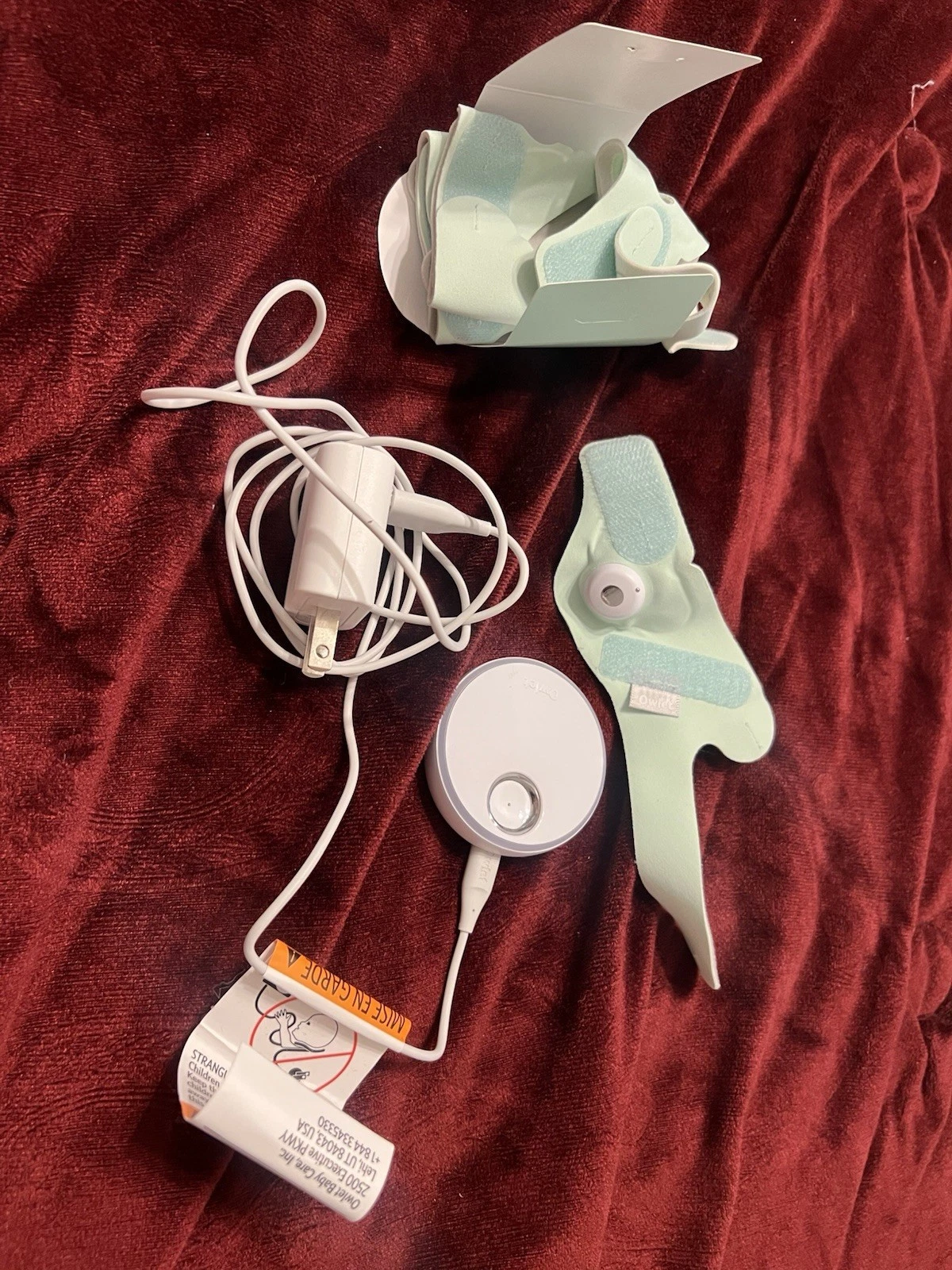 Owlet Dream Sock Sleep Monitor In The Color Mint