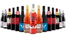 Winter Big Bonanza Red Mixed Wines RRP $300.00 Free Shipping -15 Pack