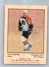 2002-03 Parkhurst Retro #242 Jim Vandermeer Minis Philadelphia Flyers