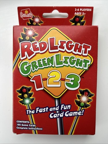 Juego de cartas Red Light Green Light 1-2-3 de Goliath Games - Imagen 1 de 2