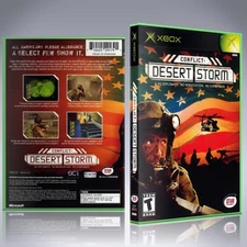 XBox Replacement Case - NO GAME - Conflict - Desert Storm