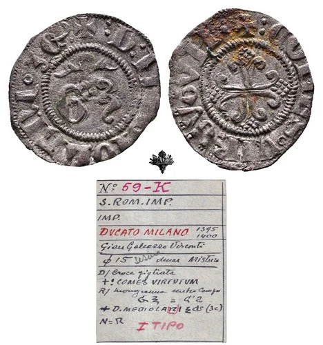 MILAN Money Gian Galeazzo Visconti (1378-1402)