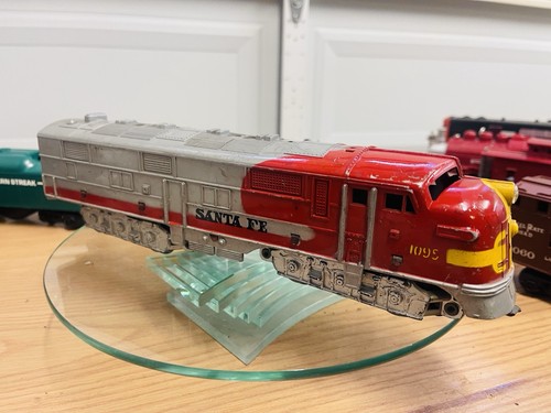 Vintage O/O27 Santa Fe 1095 Diesel EMD F-3 Lokomotive Motor Dummy A-Unit | Zustand: Used
