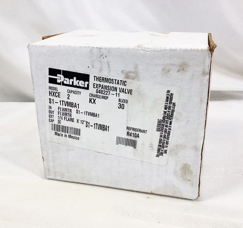 Parker Sporlan HXCE R410A-Refrigerant Thermostatic Expansion Valve S1-1TVMBA1