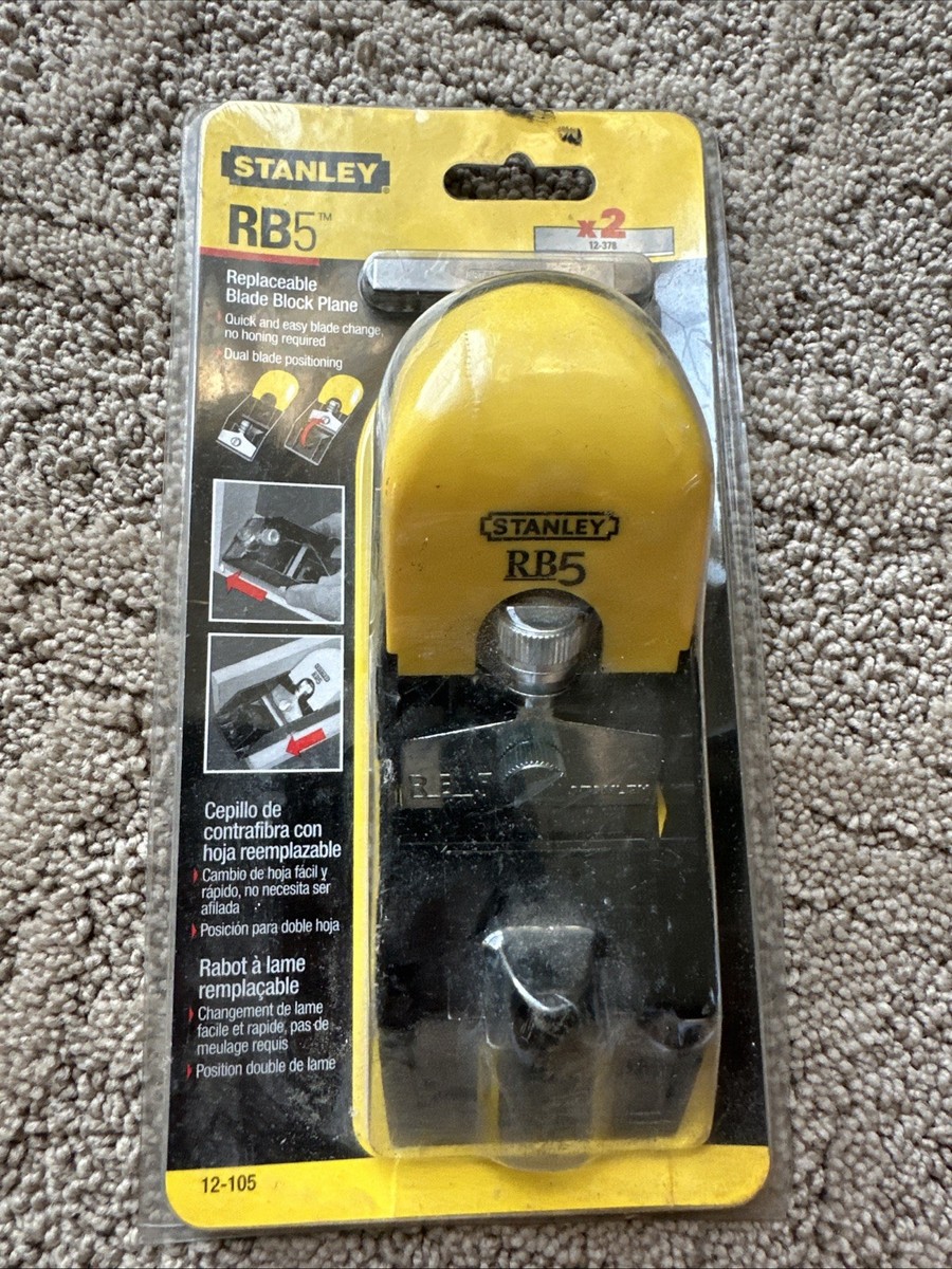 Stanley Tools 6 in RB5 Block Plane 12-105