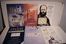 Royal Mail New Stamp Issue posters A4 1988-1990  (lot F)