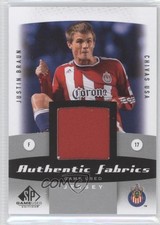 2011 SP Game Used Edition Authentic Fabrics Justin Braun #AF-JB 0m1