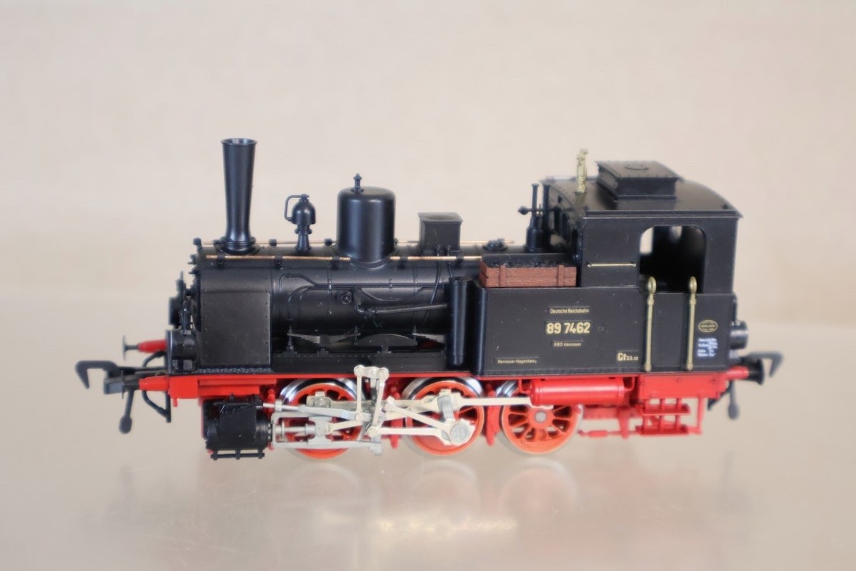 FLEISCHMANN 4010 DR 0-6-0 BR 89 7462 TANK LOCOMOTIVE MINT BOXED on