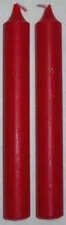 1/2" Red Chime Candle 20 pack