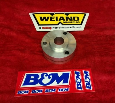 *NOS* Big Block Chevy B&M / Weiand Supercharger 1.50'' Crank Pulley Spacer 