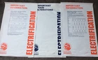3x Original BR Metro Train Leeds to Skipton Electrification Timetable posters
