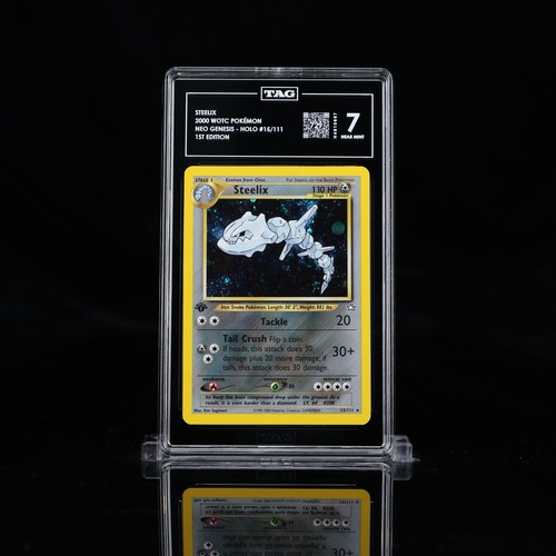 Steelix (1st Edition) graded TAG 7 for sale on eBay