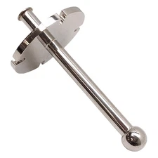 Heavy Duty Stainless Steel Sanitary CIP Spray Ball 18.5in Length 1.5in Tri-Clamp