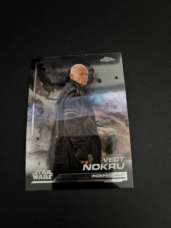 Star Wars Vect Nokru 2024 Topps Chrome 75 Trading Card TCG - Image 2 of 4