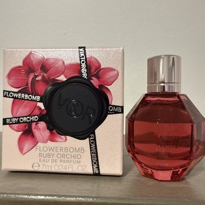 Viktor&Rolf Flowerbomb Ruby Orchid Eau De Parfum MINI Splash 0.24oz AUTHENTIC