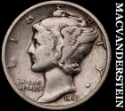 1941-S Silver Mercury Dime - Scarce  Better Date  No Reserve  #G9172