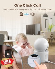 Pet Camera, 5G/2.4GHz Dog Camera with Phone App, 360  Pan/Tilt Security Camer...