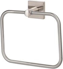 Sure-Loc MN-TR1 Monza 7-1/2" Wall Mounted Towel Ring - Nickel