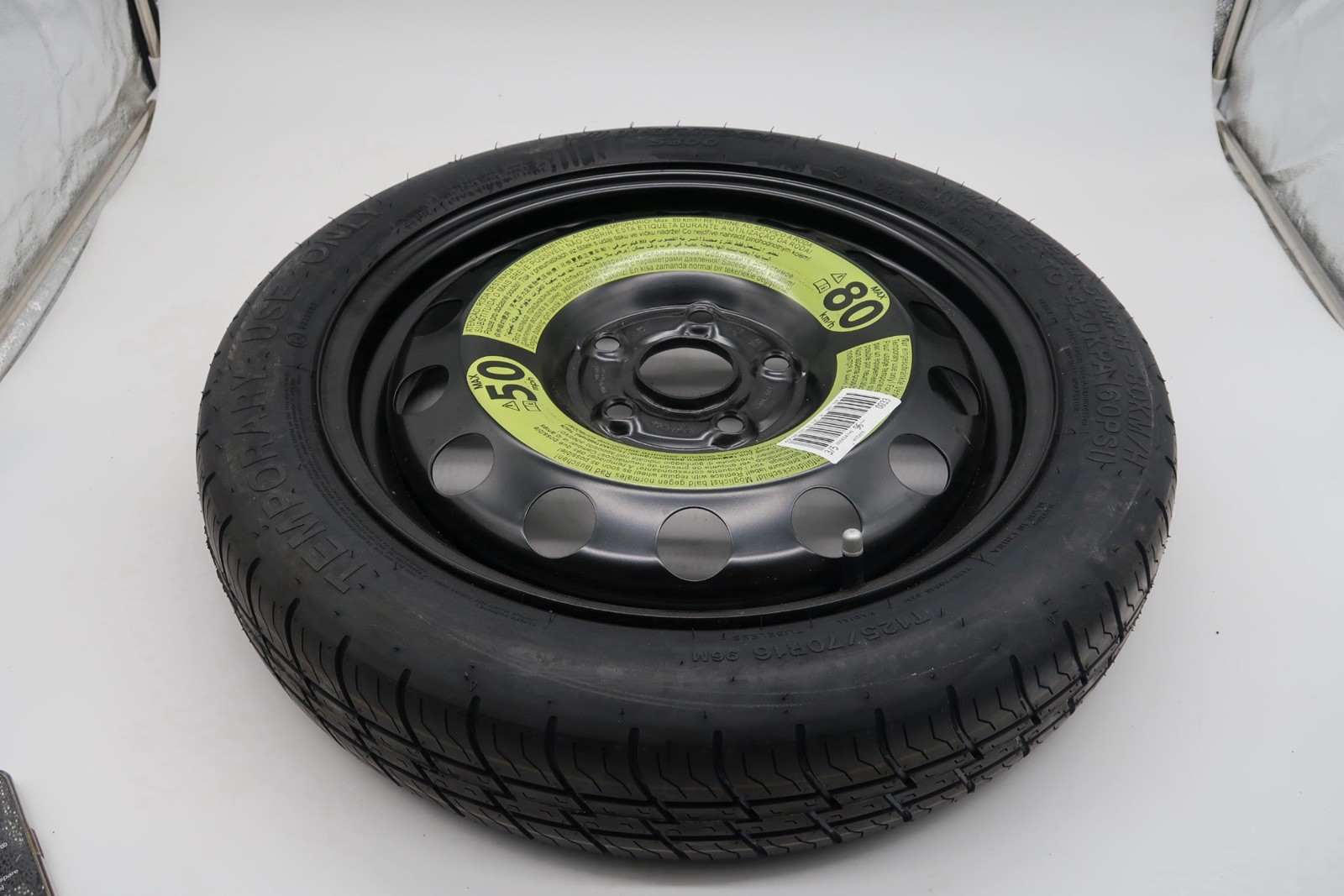 Genuine VW Audi Skoda SEAT spare wheel space saver (125/70 R16) 5Q0601027BJ 03C