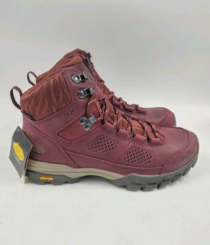 Vasque Talus AT UltraDry Women's Hiking Boots, Rum Raisin/Green Glow, 8.5 M NWB
