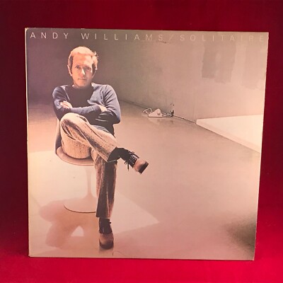 ANDY WILLIAMS Solitaire 1973 UK Vinyl LP CBS record Last Tango In Paris D