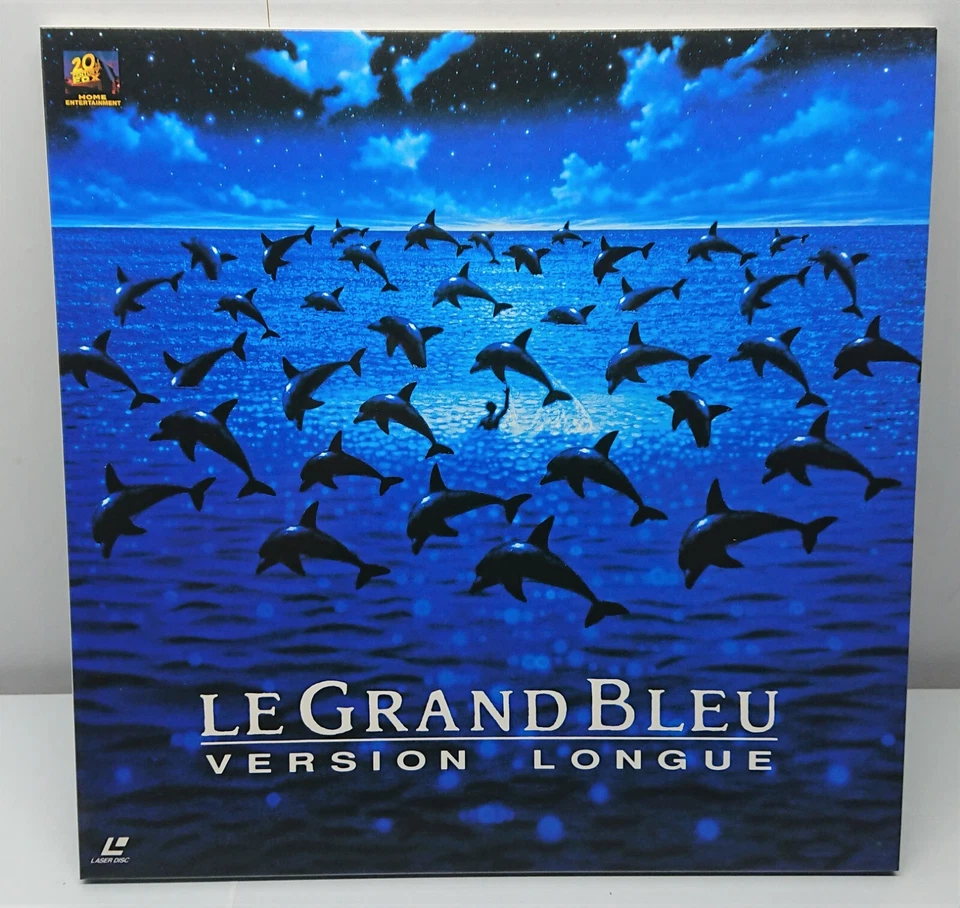 ①Le Grand Bleu (Uncut) / Japan 1997 Deluxe Edition Laserdisc PILF-2379 w/Obi Foto 3 de 4