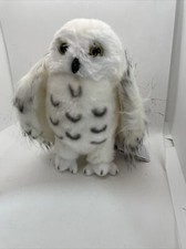 Douglas Wizard Snowy Owl Plush Stuffed Animal Toy 8" White Hedwig Child
