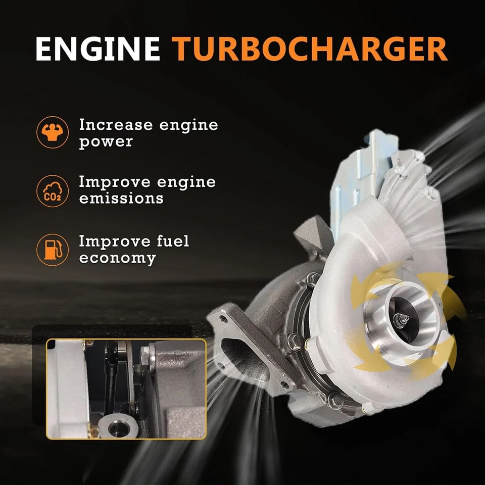 Turbo Turbocharger for Dodge Sprinter 2500 3500 Freightliner 2.7L OM612 GT2256V - Изображение 2 из 4